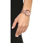  Shop Authentic Marc Jacobs Tether Transparent Rose Gold Dial Rose Gold Steel Strap Watch for Women - MBM3414 - Luxxuri