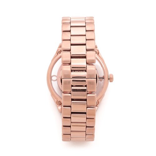 Shop Authentic Marc Jacobs Tether Transparent Rose Gold Dial Rose Gold Steel Strap Watch for Women - MBM3414 - Luxxuri