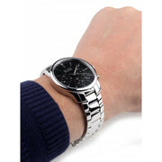 Shop Authentic Hugo Boss Commander Black Dial Silver Steel Strap Watch for Men - 1513433 - Luxxuri