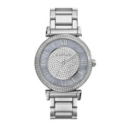  Shop Authentic Michael Kors Caitlin Crystal Dial Silver Steel Strap Watch for Women - MK3331 - Luxxuri