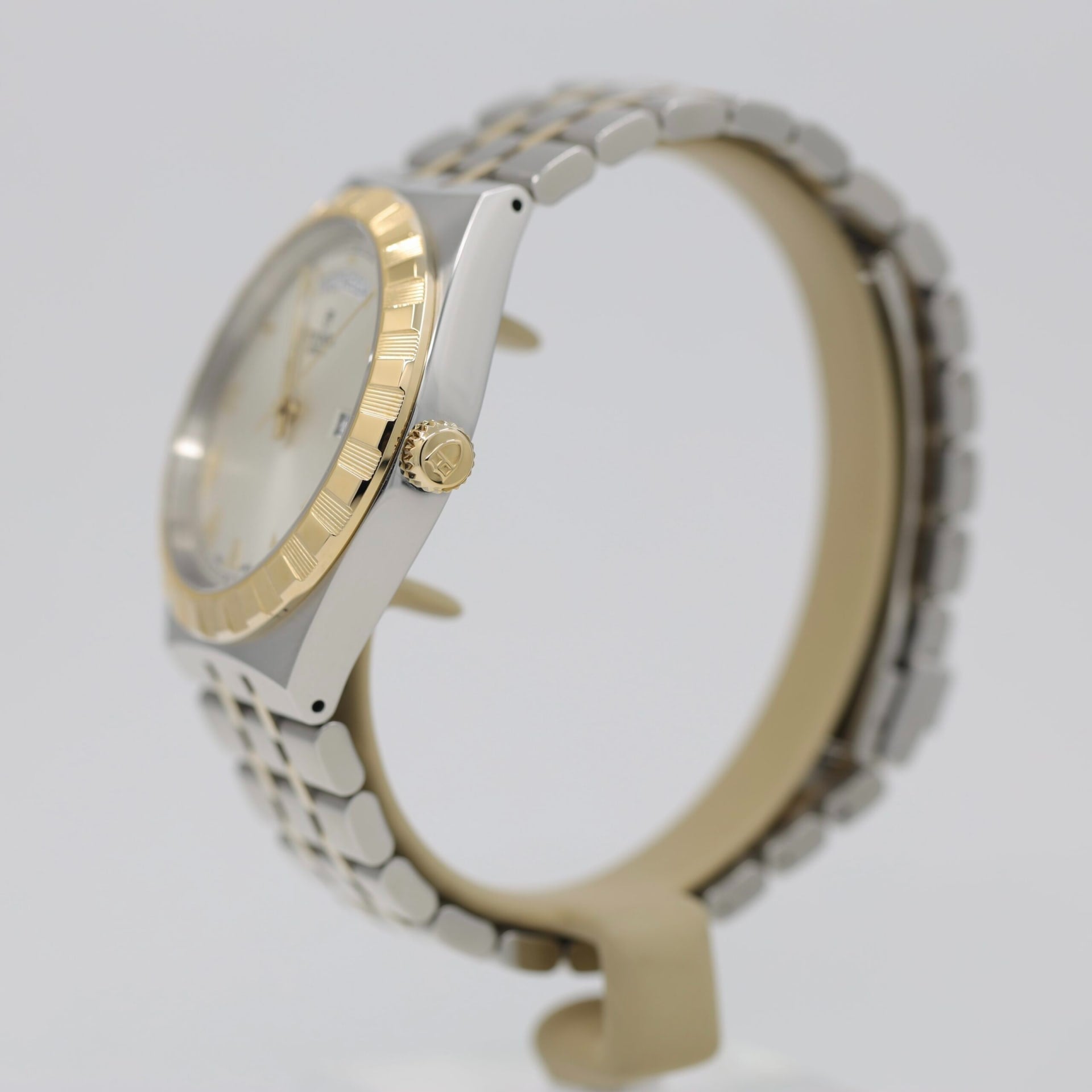  Shop Authentic Tudor Royal Automatic Silver Dial Two Tone Steel Strap Watch for Men - M28603-0001 - Luxxuri