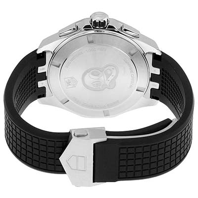  Shop Authentic Tag Heuer Aquaracer Chronograph White Dial Black Rubber Strap Watch for Men - CAY1111.FT6041 - Luxxuri