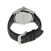  Shop Authentic Burberry The Classic Horseferry Beige Dial Black Leather Strap Watch for Men - BU10000 - Luxxuri
