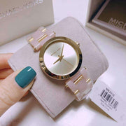  Shop Authentic Michael Kors Delray Rose Gold Dial Pink Steel Strap Watch for Women - MK4316 - Luxxuri