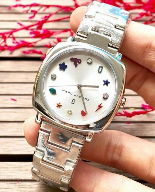  Shop Authentic Marc Jacobs Mandy Silver Dial Silver Steel Strap Watch for Women - MJ3548 - Luxxuri