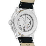  Shop Authentic Bulova BVA Classic Automatic Silver Dial Black Leather Strap Watch for Men - 96A135 - Luxxuri