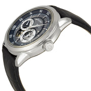  Shop Authentic Bulova BVA Classic Automatic Silver Dial Black Leather Strap Watch for Men - 96A135 - Luxxuri