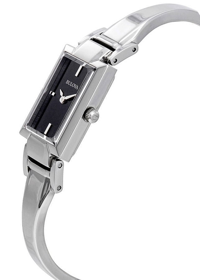  Shop Authentic Bulova Classic Collection Black Dial Silver Steel Strap Watch for Women - 96L138 - Luxxuri