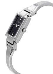  Shop Authentic Bulova Classic Collection Black Dial Silver Steel Strap Watch for Women - 96L138 - Luxxuri