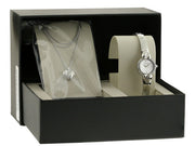  Shop Authentic Bulova Crystal Pendant Silver Dial Silver Steel Strap Watch for Women - 96X111 - Luxxuri