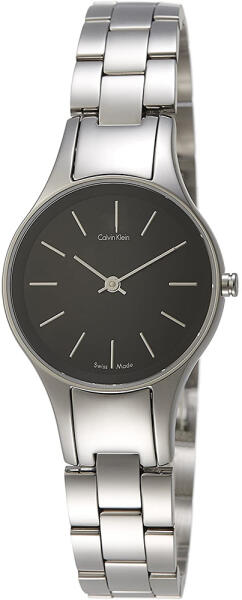  Shop Authentic Calvin Klein Simplicity Black Dial Silver Steel Strap Watch for Women - K4323130 - Luxxuri