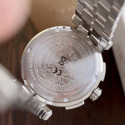  Shop Authentic Versace Quartz Black Dial Silver Steel Strap Watch For Men - VBR080018 - Luxxuri