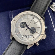  Shop Authentic Maserati Circuito Chronograph Analog White Dial Black Leather Strap Watch for Men - R8871627005 - Luxxuri