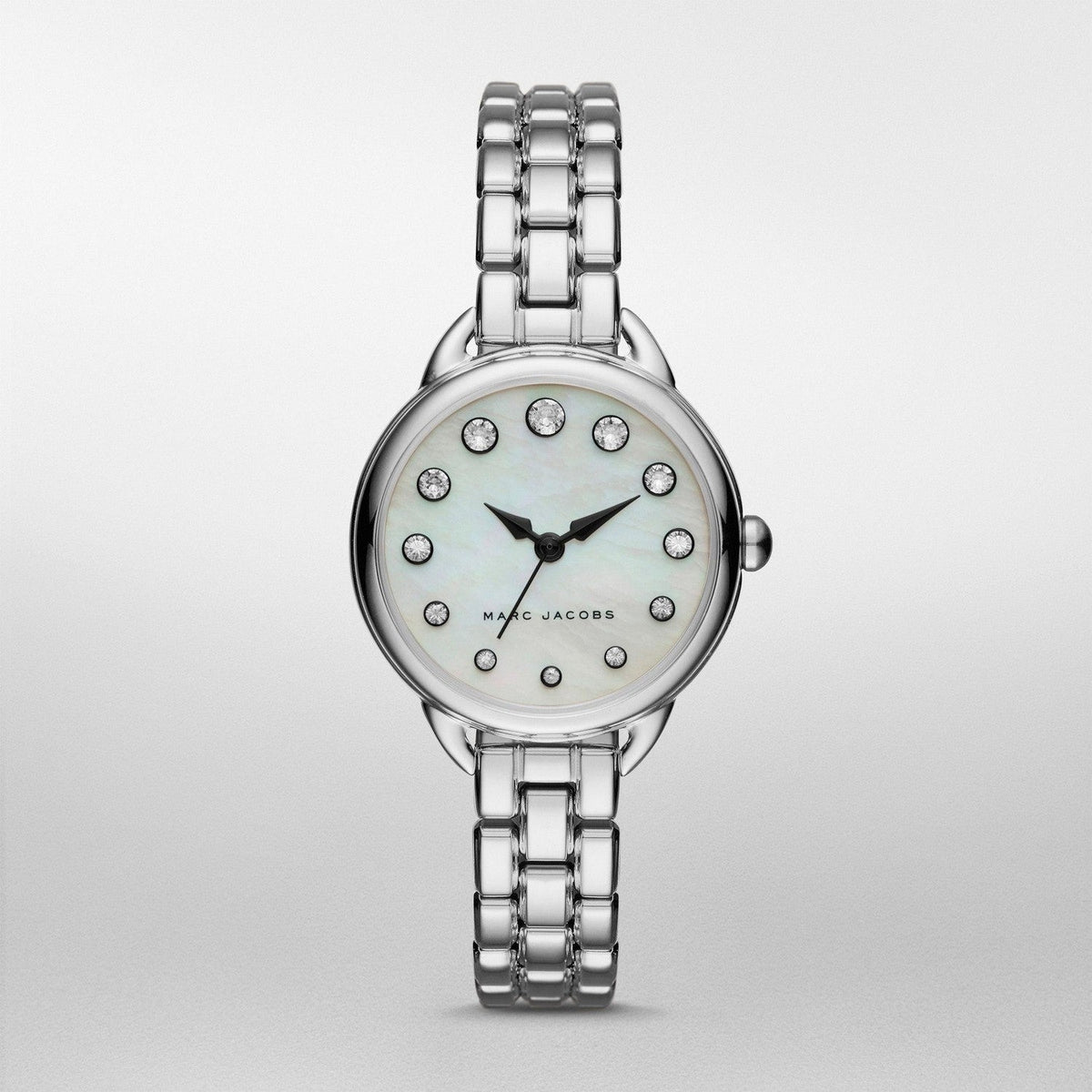  Shop Authentic Marc Jacobs Betty Mother of Pearl White Dial Silver Steel Strap Watch for Women - MJ3510 - Luxxuri