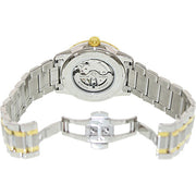  Shop Authentic Bulova BVA Skeleton Silver Dial Two Tone Steel Strap Watch for Men - 98A123 - Luxxuri