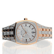  Shop Authentic Bulova Phantom Crystal Silver Dial Two Tone Steel Strap Watch for Men - 98B324 - Luxxuri