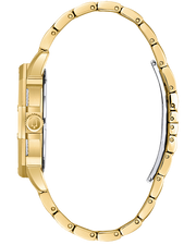  Shop Authentic Bulova Crystal Collection Octova White Dial Gold Steel Strap Watch for Men - 98C126 - Luxxuri