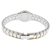  Shop Authentic Bulova Classic White Dial Two Tone Steel Strap Watch for Women - 98T84 - Luxxuri