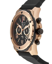  Shop Authentic Bulova Marine Star Chronograph Black Dial Black Rubber Strap Watch for Men - 98B104 - Luxxuri