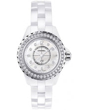  Shop Authentic Chanel J12 Quartz Diamonds White Dial White Steel Strap Watch for Women - J12 H3110 - Luxxuri