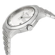  Shop Authentic Gucci G Timeless Diamonds Silver Dial Silver Steel Strap Watch For Men - YA126407 - Luxxuri
