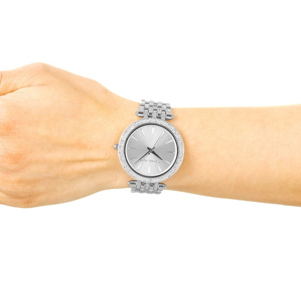  Shop Authentic Michael Kors Darci Silver Dial Silver Mesh Bracelet Watch for Women - MK3367 - Luxxuri