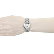  Shop Authentic Marc Jacobs Mini Amy White Dial Silver Steel Strap Watch for Women - MBM3055 - Luxxuri