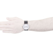  Shop Authentic Calvin Klein Surround Silver Dial Black Leather Strap Watch for Men - K3W211C6 - Luxxuri