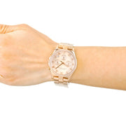  Shop Authentic Marc Jacobs Henry Chronograph Rose Gold Dial Rose Gold Steel Strap Watch for Women - MBM3118 - Luxxuri