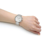  Shop Authentic Michael Kors Parker Silver Dial Silver Steel Strap Watch for Women - MK5615 - Luxxuri