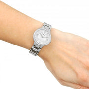  Shop Authentic Fossil Virginia Silver Dial Silver Steel Strap Watch for Women - ES3282 - Luxxuri