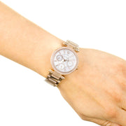  Shop Authentic Michael Kors Parker White Dial Rose Gold Steel Strap Watch for Women - MK5616 - Luxxuri