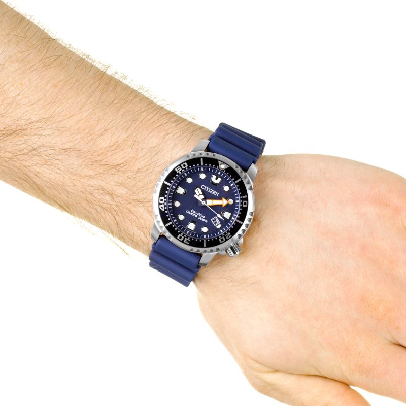 Shop Authentic Citizen Eco Drive Promaster Blue Dial Blue Strap Watch For Men - BN0151-09L - Luxxuri