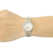  Shop Authentic Fossil Virginia Silver Dial Two Tone Steel Strap Watch for Women - ES3503 - Luxxuri
