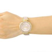  Shop Authentic Michael Kors Parker Gold Dial Two Tone Steel Strap Watch for Women - MK6326 - Luxxuri