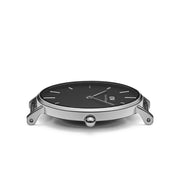  Shop Authentic Daniel Wellington Classic Petite Bondi Black Dial White Leather Strap Watch for Women - DW00100286 - Luxxuri