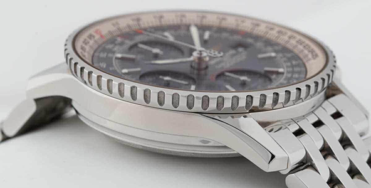  Shop Authentic Breitling Navitimer Heritage Special Edition Blue Dial Silver Steel Strap Mens Watch - A1332412/C942 - Luxxuri