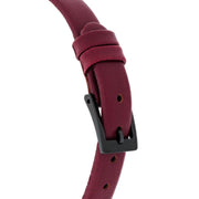  Shop Authentic Calvin Klein Rebel Red Black Dial Red Leather Strap Watch for Women - K8P237U1 - Luxxuri