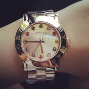  Shop Authentic Marc Jacobs Blade Rose Gold Dial Rose Gold Steel Strap Watch for Women - MBM3142 - Luxxuri