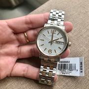  Shop Authentic Marc Jacobs Fergus Silver Dial Two Tone Steel Strap Watch for Women - MBM8652 - Luxxuri