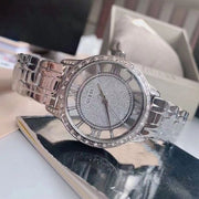  Shop Authentic Guess Ethereal Diamonds Silver Dial Silver Steel Strap Watch for Women - W1013L1 - Luxxuri