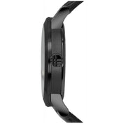  Shop Authentic Burberry The City Black Dial Black Leather Strap Watch for Men - BU9906 - Luxxuri