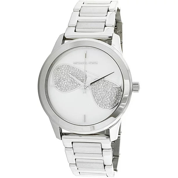  Shop Authentic Michael Kors Harman Analog Silver Dial Silver Steel Strap Watch For Women - MK3672 - Luxxuri