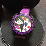  Shop Authentic Marc Jacobs Marc White Dial Purple Silicone Strap Watch for Women - MBM5514 - Luxxuri