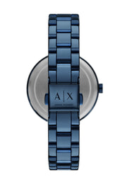  Shop Authentic Armani Exchange Cayde Analog Blue Dial Blue Steel Strap Watch For Men - AX2702 - Luxxuri