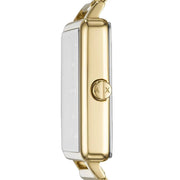  Shop Authentic Armani Exchange Lola Quartz Gold Dial Gold Mesh Strap Watch For Women - AX5801 - Luxxuri