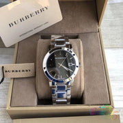  Shop Authentic Burberry The City Black Dial Silver Stainless Steel Strap Watch for Women - BU9001 - Luxxuri