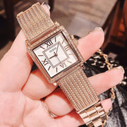  Shop Authentic Guess Highline Off White Dial Rose Gold Stainless Steel Mesh Strap Watch For Women - W0826L3 - Luxxuri