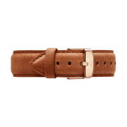  Shop Authentic Daniel Wellington Dapper Durham White Dial Brown Leather Strap Watch For Women - DW00100113 - Luxxuri