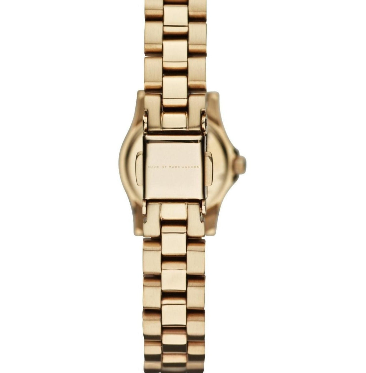  Shop Authentic Marc Jacobs Henry Dinky Gold Dial Gold Steel Strap Watch for Women - MBM3199 - Luxxuri